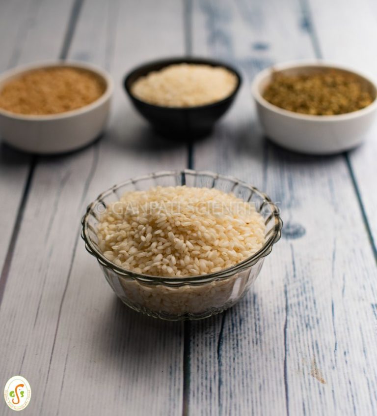 Idly Rice Split Organic Idly Rice - Ganpati scientifics