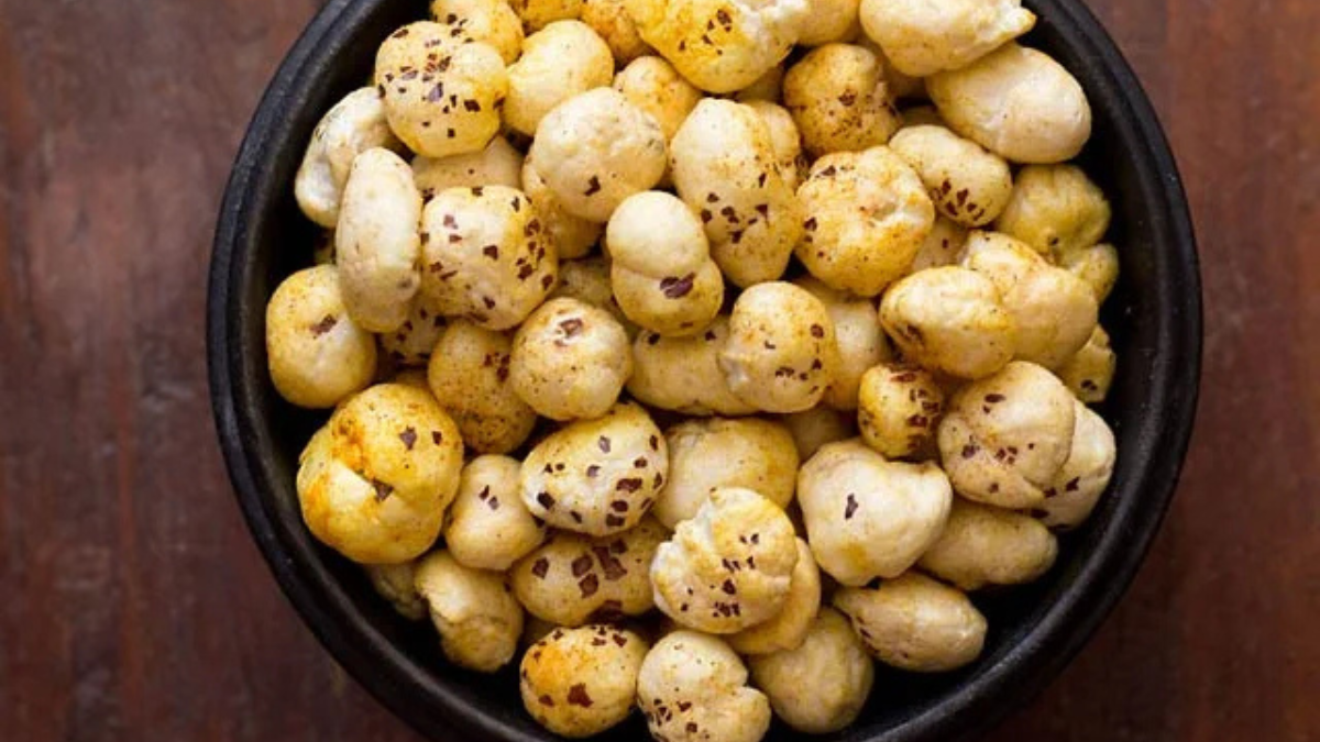 Organic Roasted Makhana (Fox Nut)