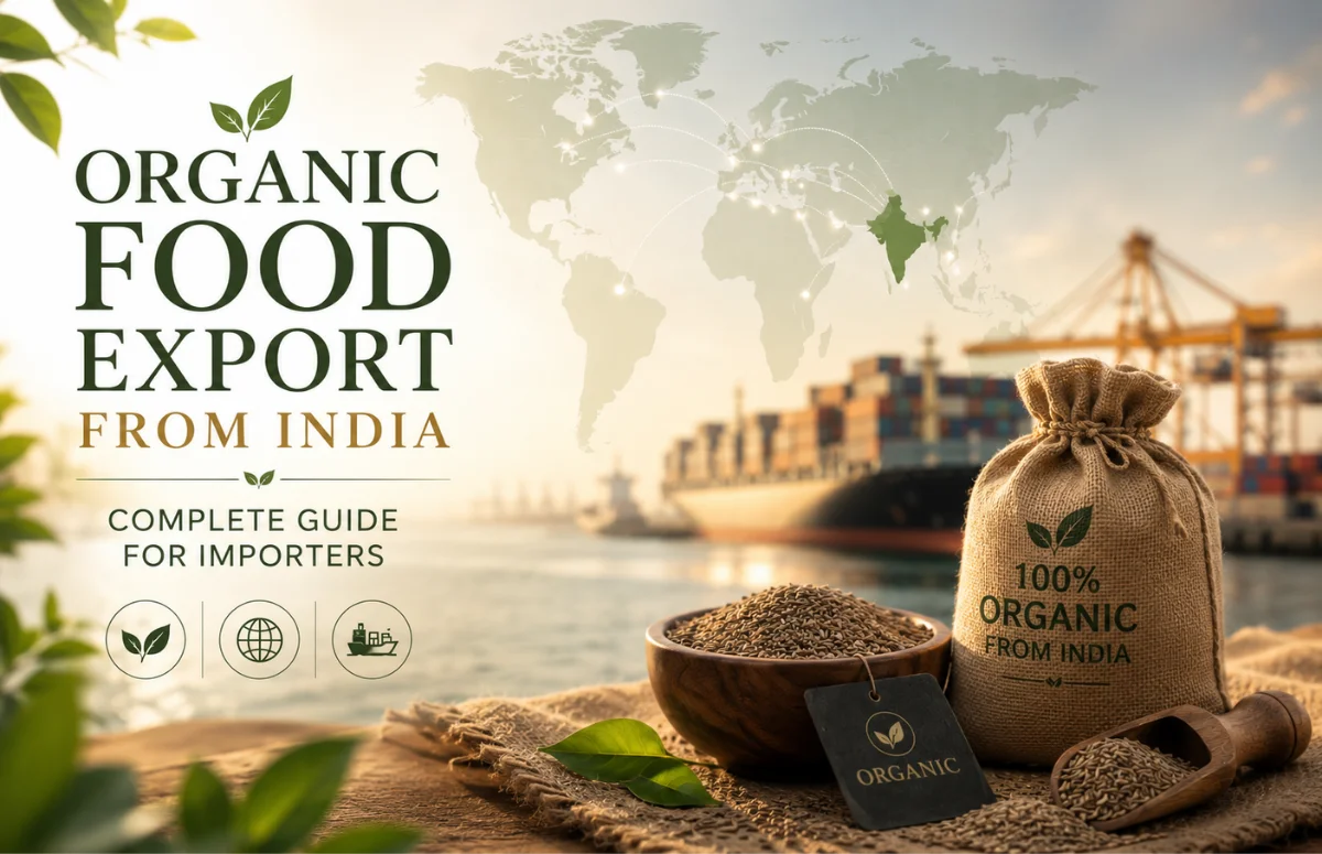 Organic Food Export from India: Complete Guide for Importers