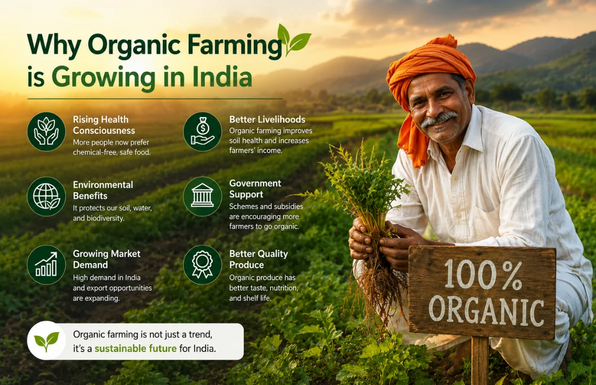 Why Organic Farming is Growing in India