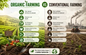 Organic Farming vs Conventional Farming