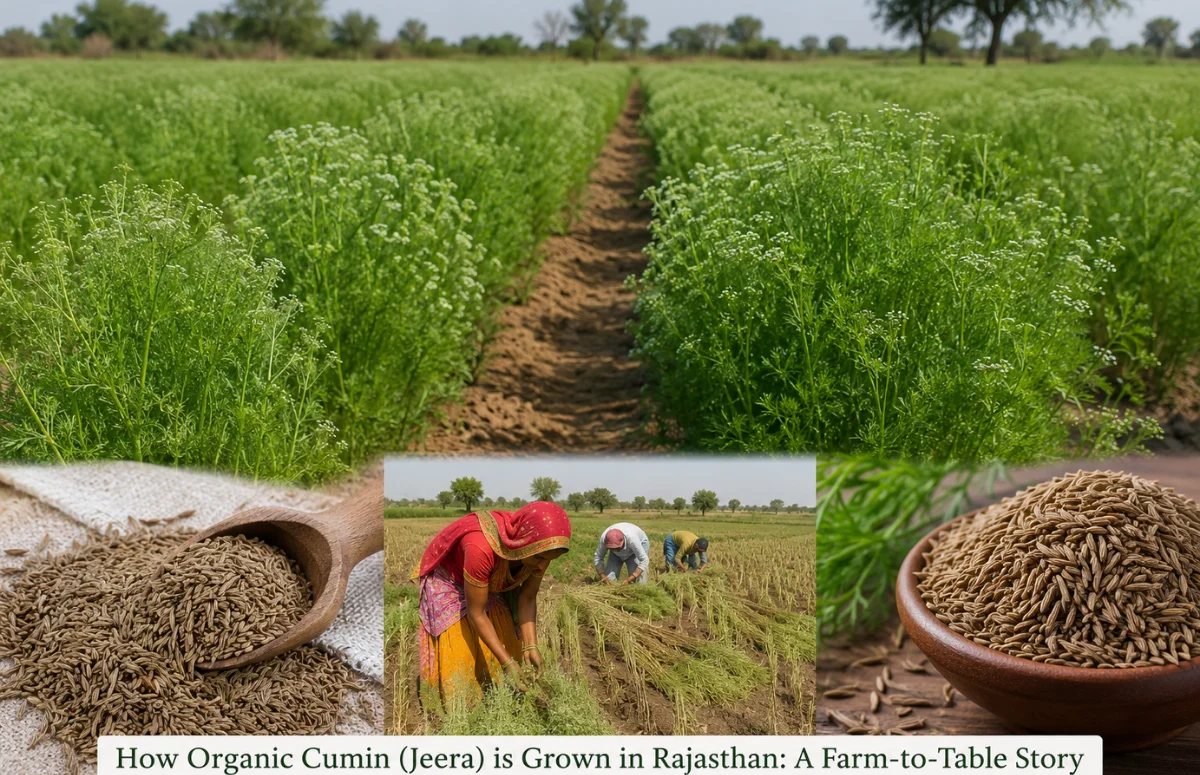 How Organic Cumin (Jeera) is Grown in Rajasthan: A Farm-to-Table Story