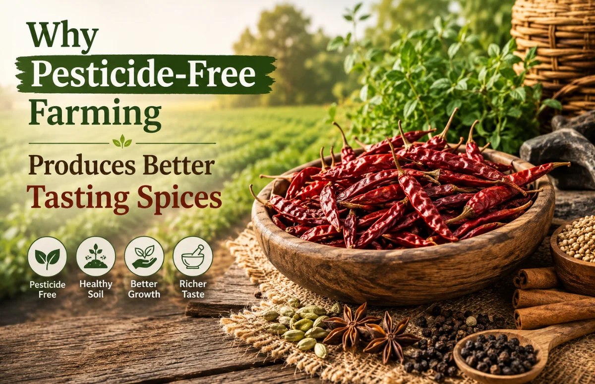 Why Pesticide-Free Farming Produces Better Tasting Spices