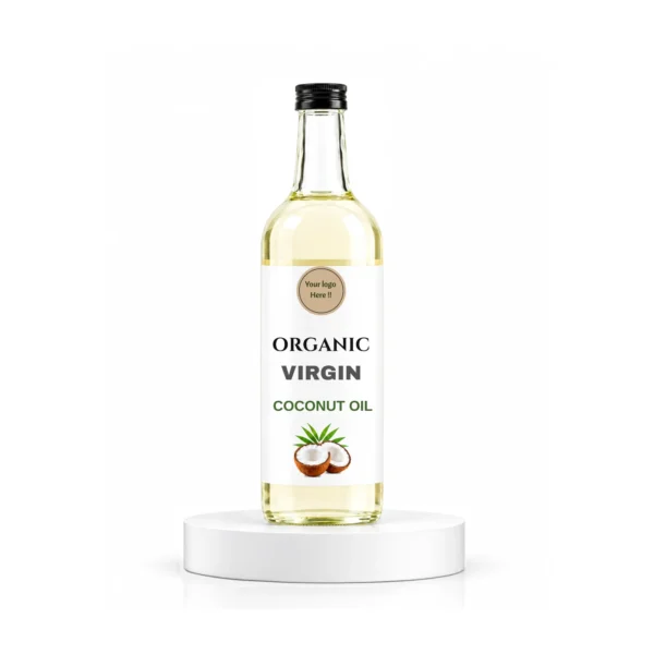 Organic Virgin Coconut Oil Bottle