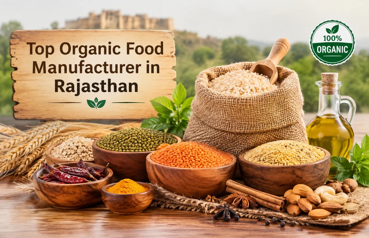Top Organic Food Manufacturer in Rajasthan